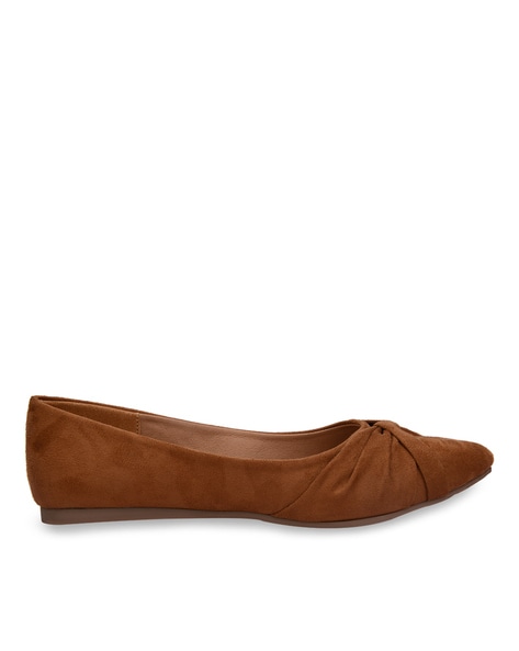 Rocia Pointed-Toe Ballerina Shoes