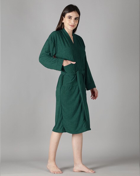 Amazon.com: PRMDDP Mens Dressing Gown, Super Soft Mens Fleece Robe, Gowns  Bathrobe, Warm and Cozy,Gifts for Men (Color : Green, Size : Large) :  Clothing, Shoes & Jewelry