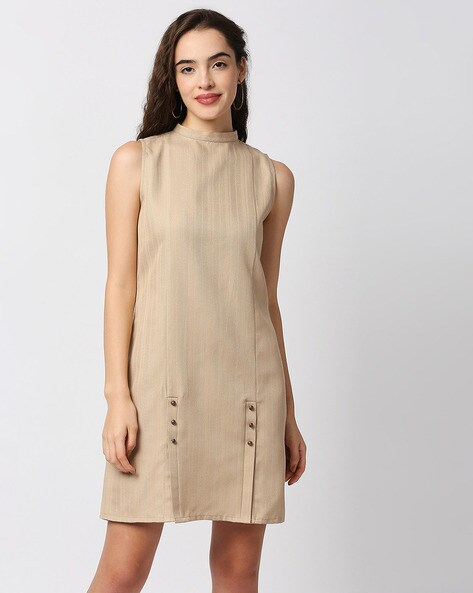 Textured A line Dress