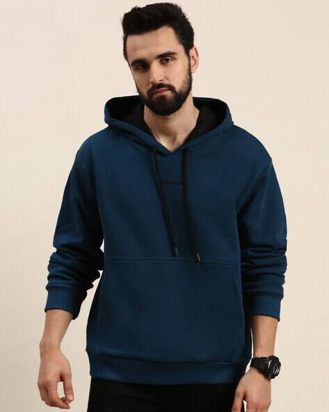 Buy Blue Sweatshirt u0026 Hoodies for Men by DILLINGER Online | Ajio.com