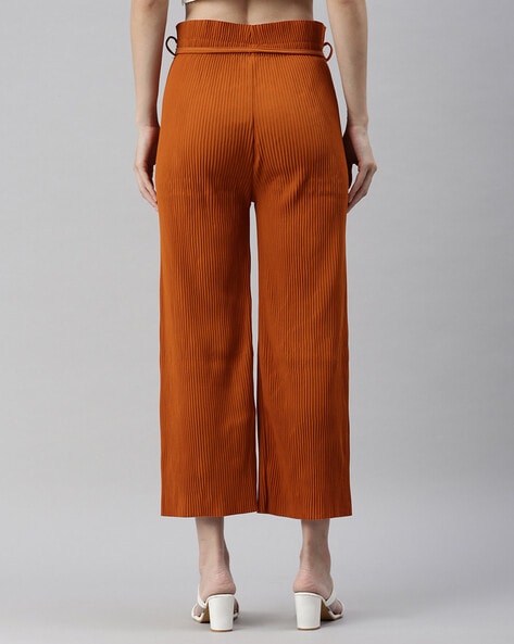 Viscose palazzo trousers