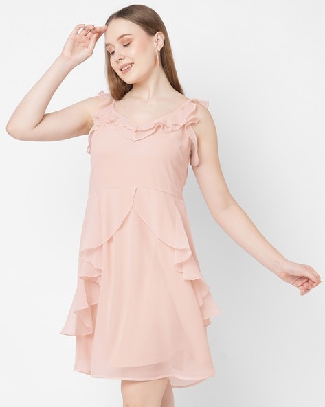 Buy Pink Dresses for Women by Mish Online