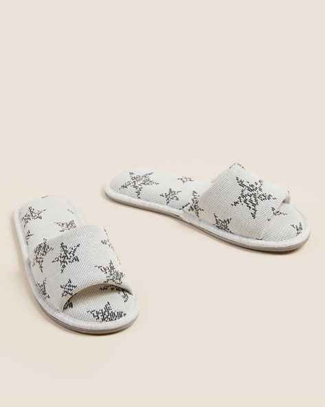 Buy Grey Flip Flop Slippers for Women by Marks Spencer Online