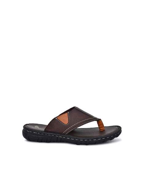 Buy Brown Flip Flop Slippers for Men by APPELON SHOES Online