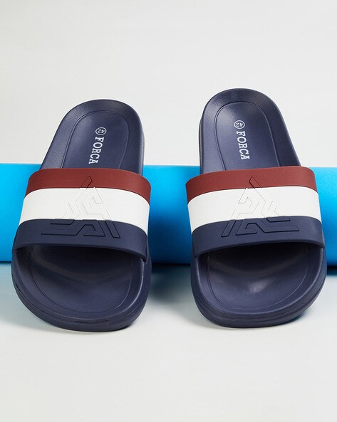 Buy NAVY Flip Flop Slippers for Men by Forca by Lifestyle Online