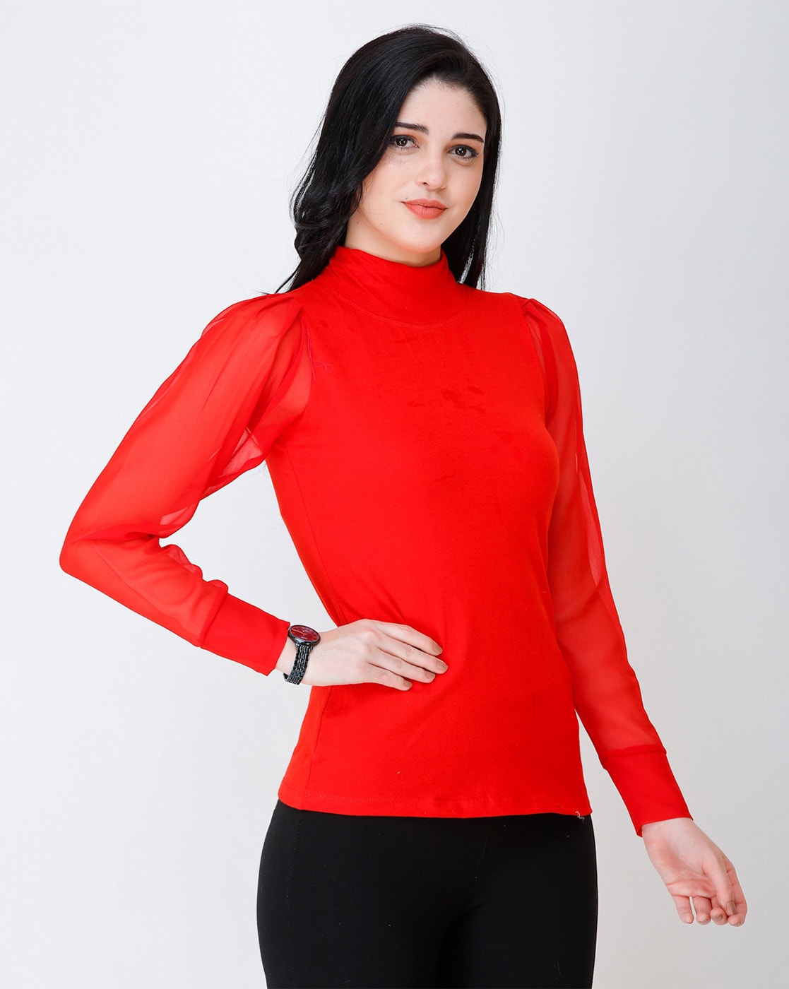 Buy Red Tops for Women by Cation Online