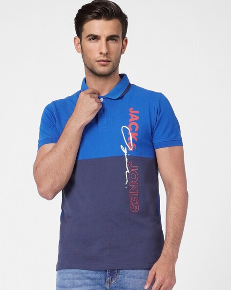 Buy Blue Tshirts for Men by CP BRO Online