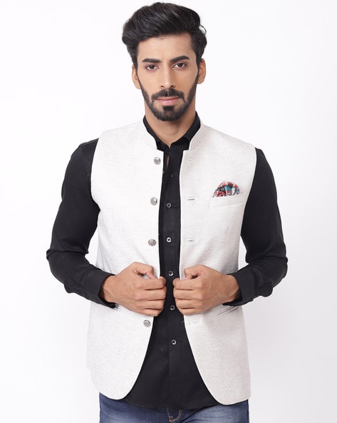 Buy Ethnic Jackets Online - Kurta Pajama Jackets for men| Ramraj Cotton