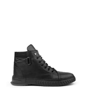 woakers Round-Toe Lace-Up Shoes-picture-33