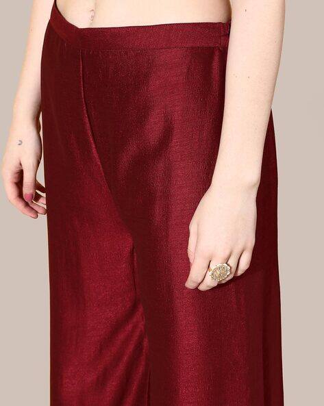 Embroidered Neckline Straight Kurta Set