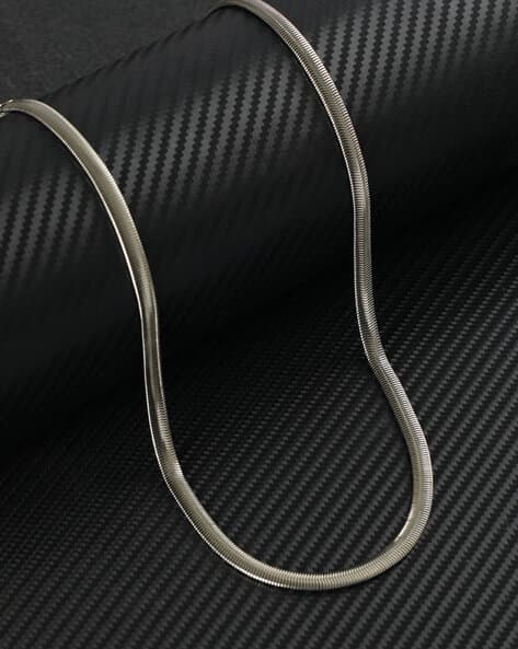 Silver-Plated Chain with S-Hook