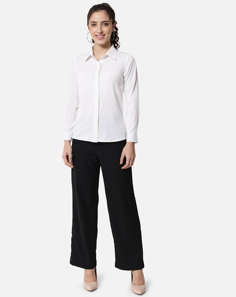 Buy White Shirts for Women by All Ways You Online