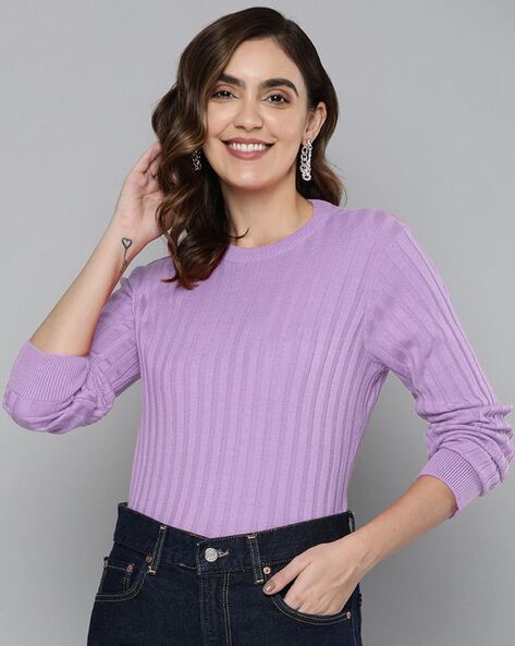 Buy Purple Sweaters & Cardigans for Women by Fig Online