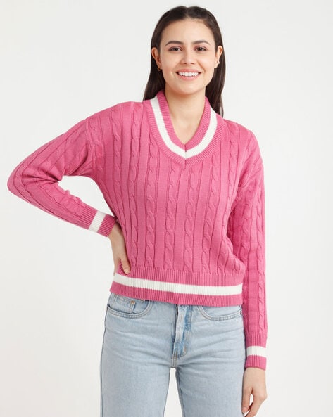 Women's Pink Sweaters