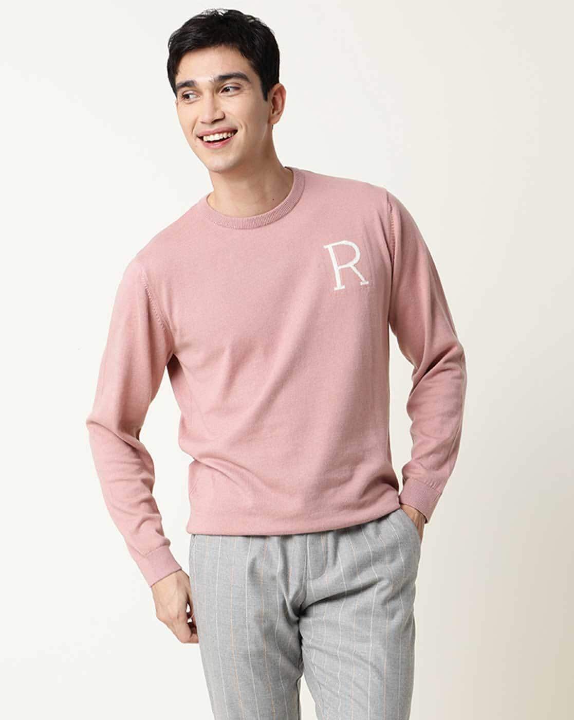 Buy Pink Sweatshirt & Hoodies for Men by Rare Rabbit Online | Ajio.com