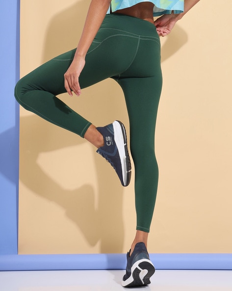 Buy Green Leggings for Women by Cultsport Online