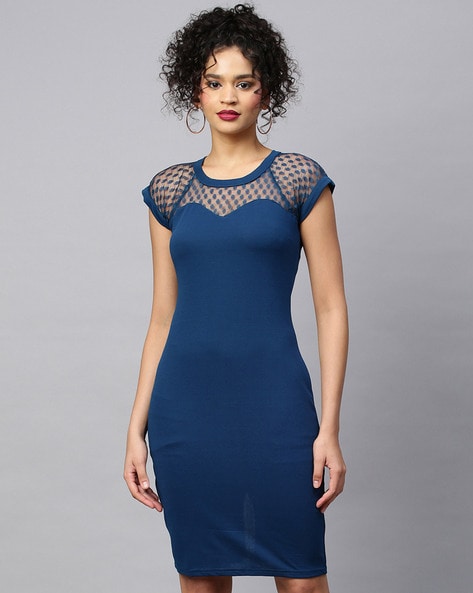 Lace Bodycon Dress - Buy Lace Bodycon Dress online in India