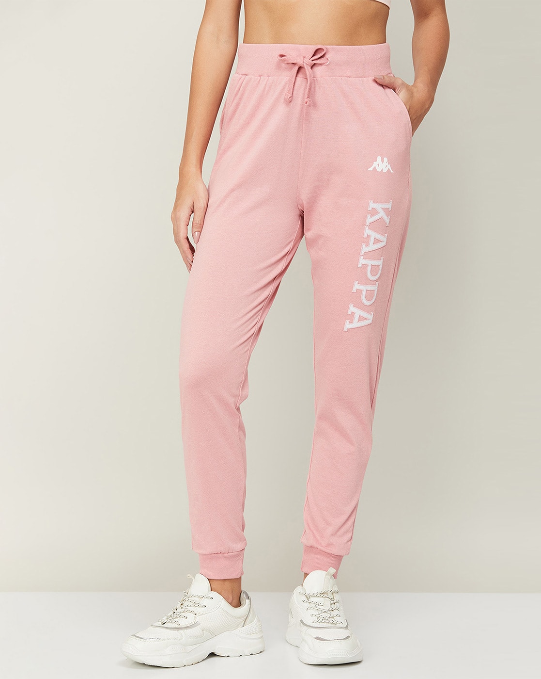 Buy Peach Track Pants for Women by Kappa Online