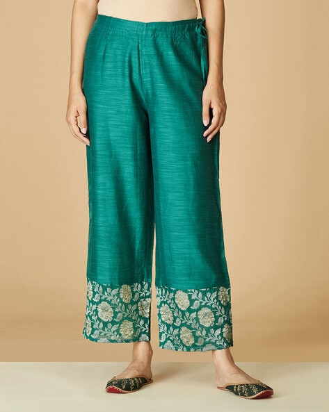 Buy Fabindia Beige Cotton Printed Harem Pants for Women Online  Tata CLiQ