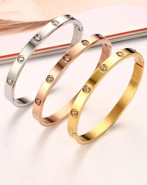Buy Copper Bracelets & Bangles for Women by Jewels galaxy Online | Ajio.com