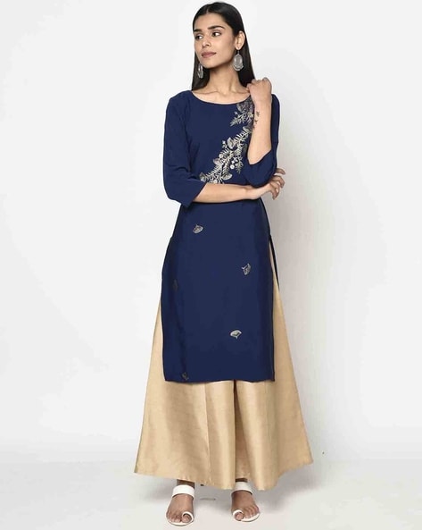 Floor length hotsell straight kurtis online