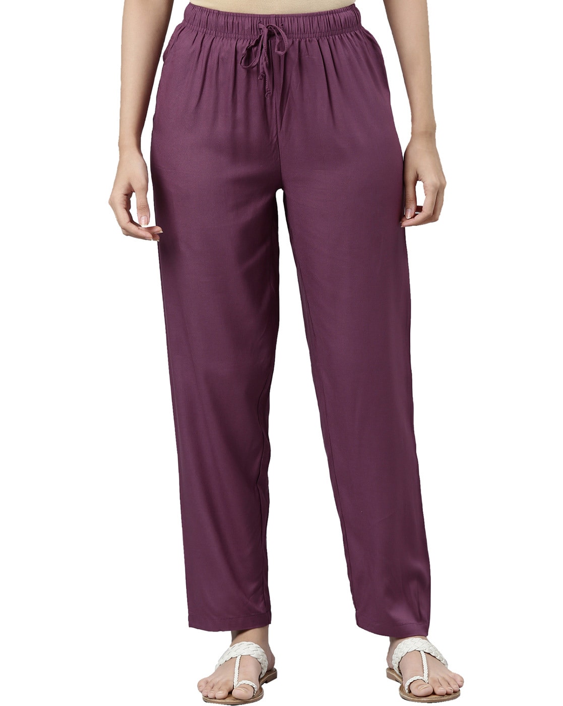 Solly Jeans Co Trousers & Chinos, Allen Solly Purple Trousers for Men at  Allensolly.com