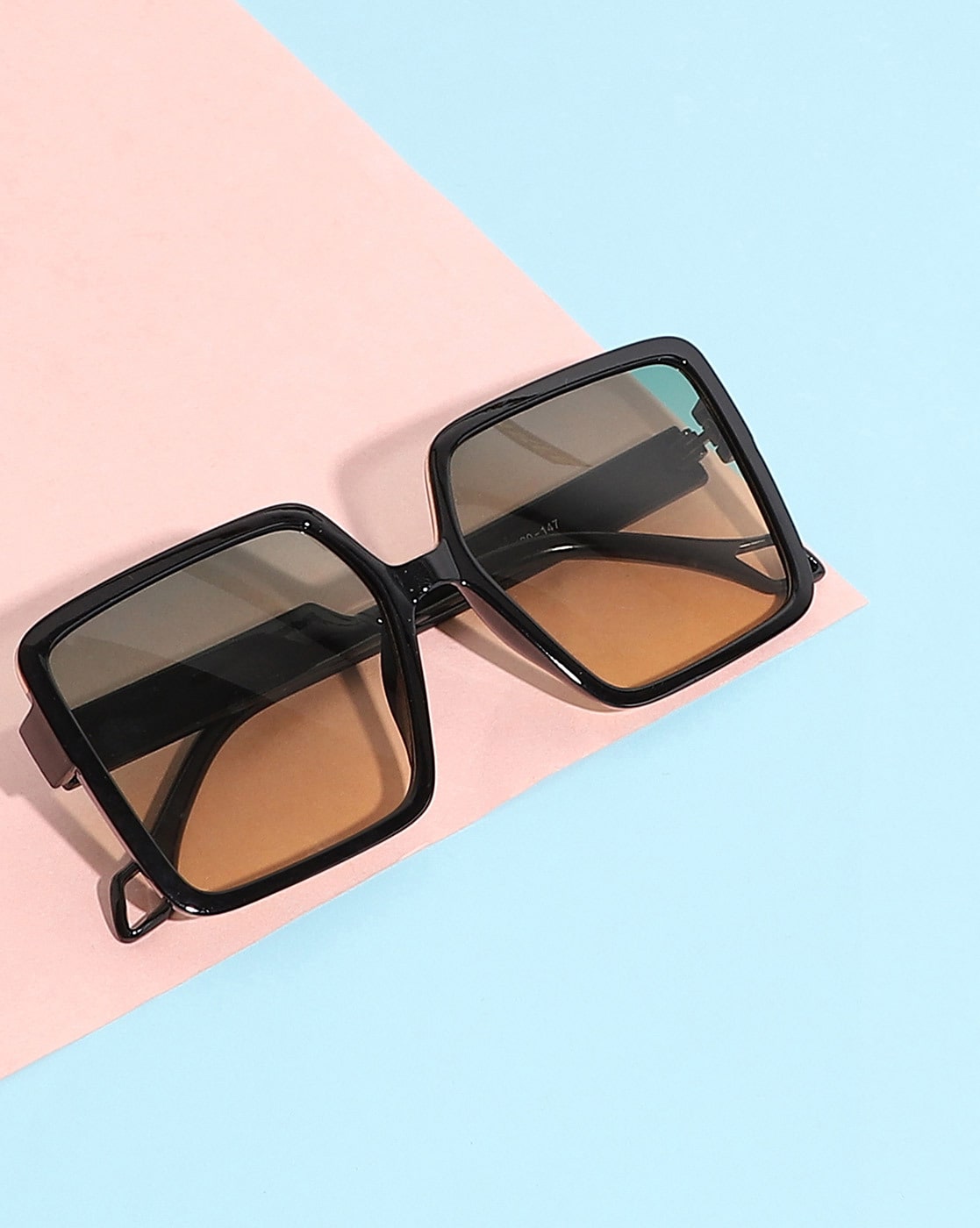 Buy 2020 VentiVentiRimless Sunglasses For Women Men One Piece Square  Oversize Mirror Lens Anti Reflective Online at desertcartINDIA