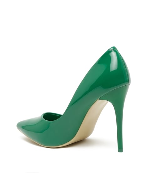 Dark hotsell green stilettos