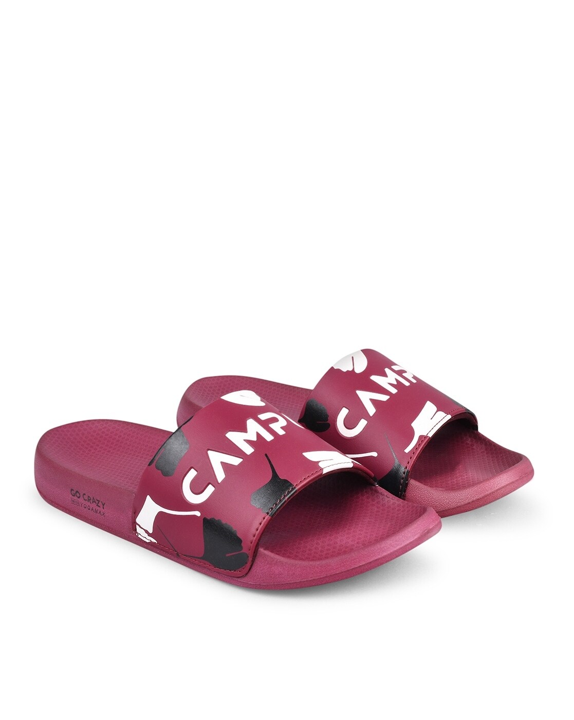 Pink camo flip online flops