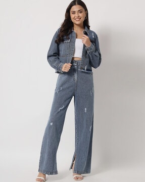 Jeans suit for on sale ladies