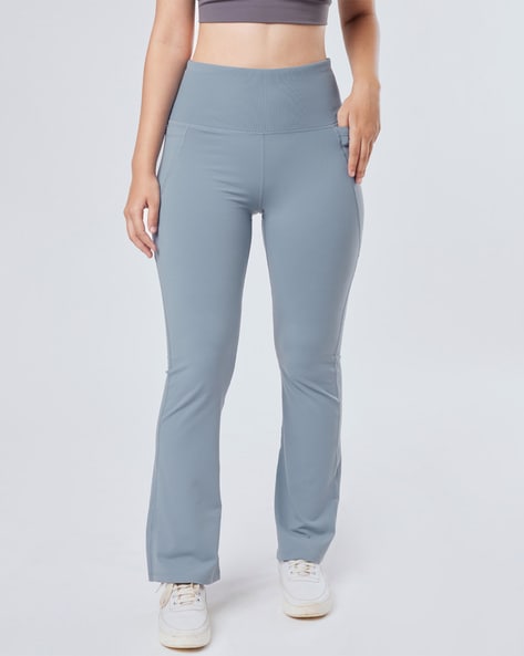 Buy Tara Teal Track Pants for Women by BLISSCLUB Online
