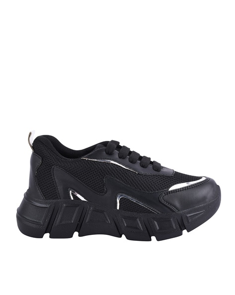 Buy Black Sports Sandals for Women by Shoetopia Online
