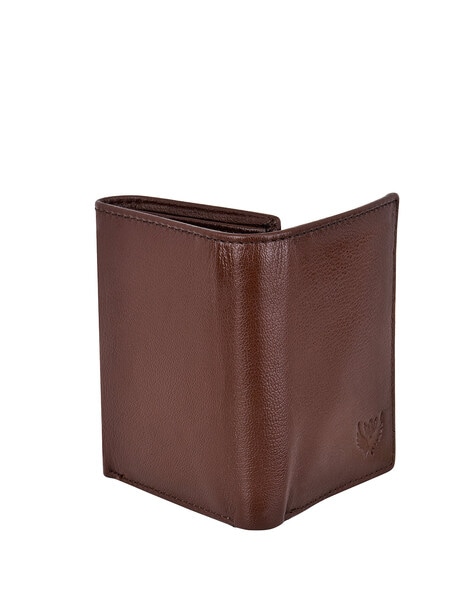 Buy online Brown Embossed Wallet from Wallets and Bags for Men by Lorenz  for ₹599 at 70% off