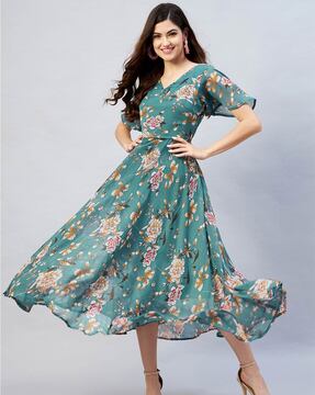 Frocks & Dresses Floral Printed Dress, Size: Medium at Rs 350 in New Delhi-happymobile.vn