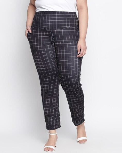 Buy Black Trousers & Pants for Women by Amydus Online