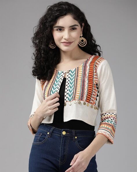 Ethnic women's cheap jacket