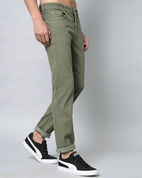 Buy Green Jeans for Men by STUDIO NEXX Online