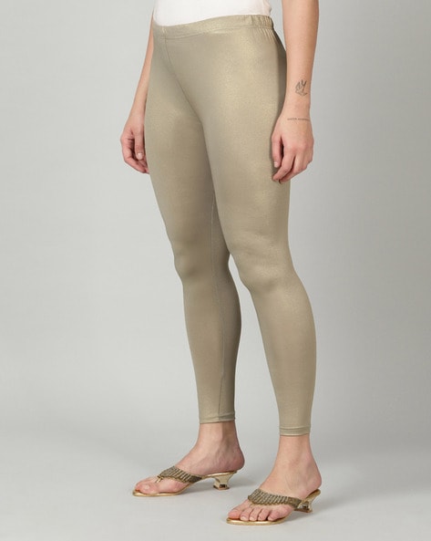 Slim Fit Leggings with Elasticated Waistband