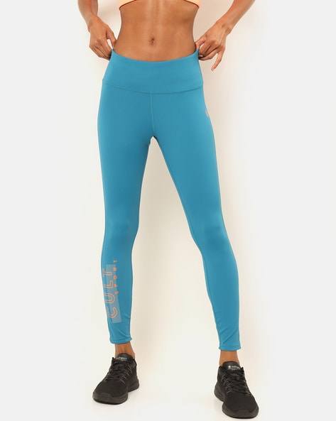 SikSilk Women's Teal Sports Essentials Legging