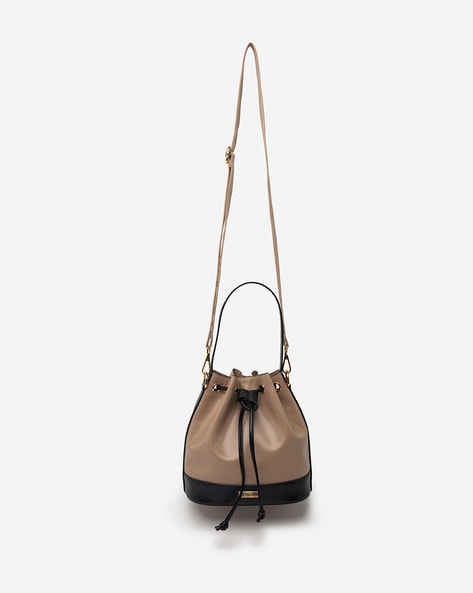 Elle Aztec Strap Bucket Bag