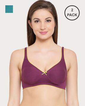 clovia Pack of 2 Non-Padded Bra-picture-12