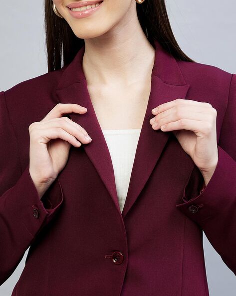 Buy Wine Suit Sets for Women by Delan Online
