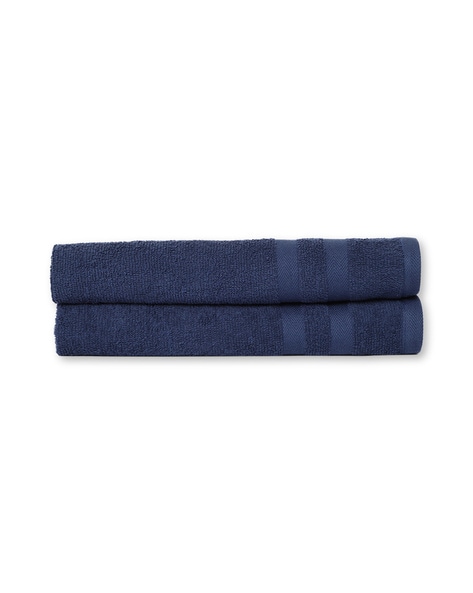 Navy Kitchen Towels, 2-Pack