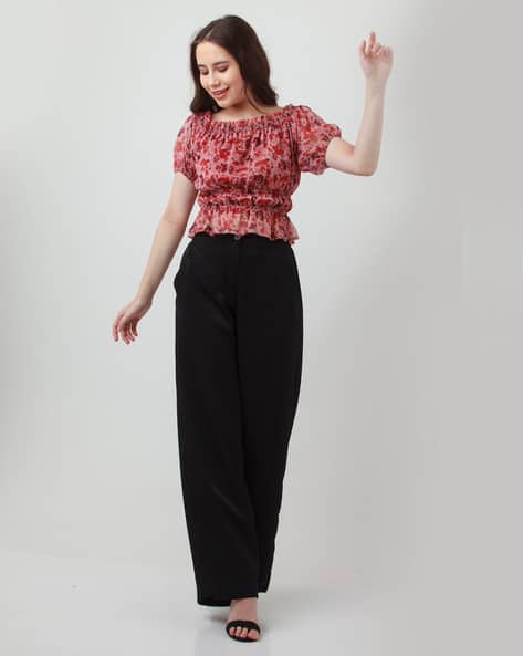 Zink London Relaxed Fit Pants with Insert Pockets