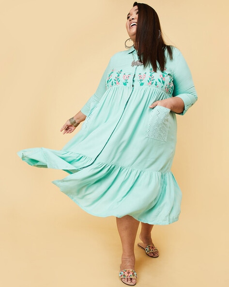 Ajio on sale ethnic dresses