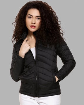 Buy Black Jackets & Coats for Women by Campus Sutra Online