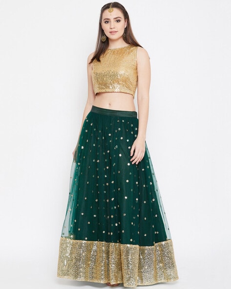 Premium Designer Wear Mint Green Lehenga Choli for Wedding – Nameera by  Farooq