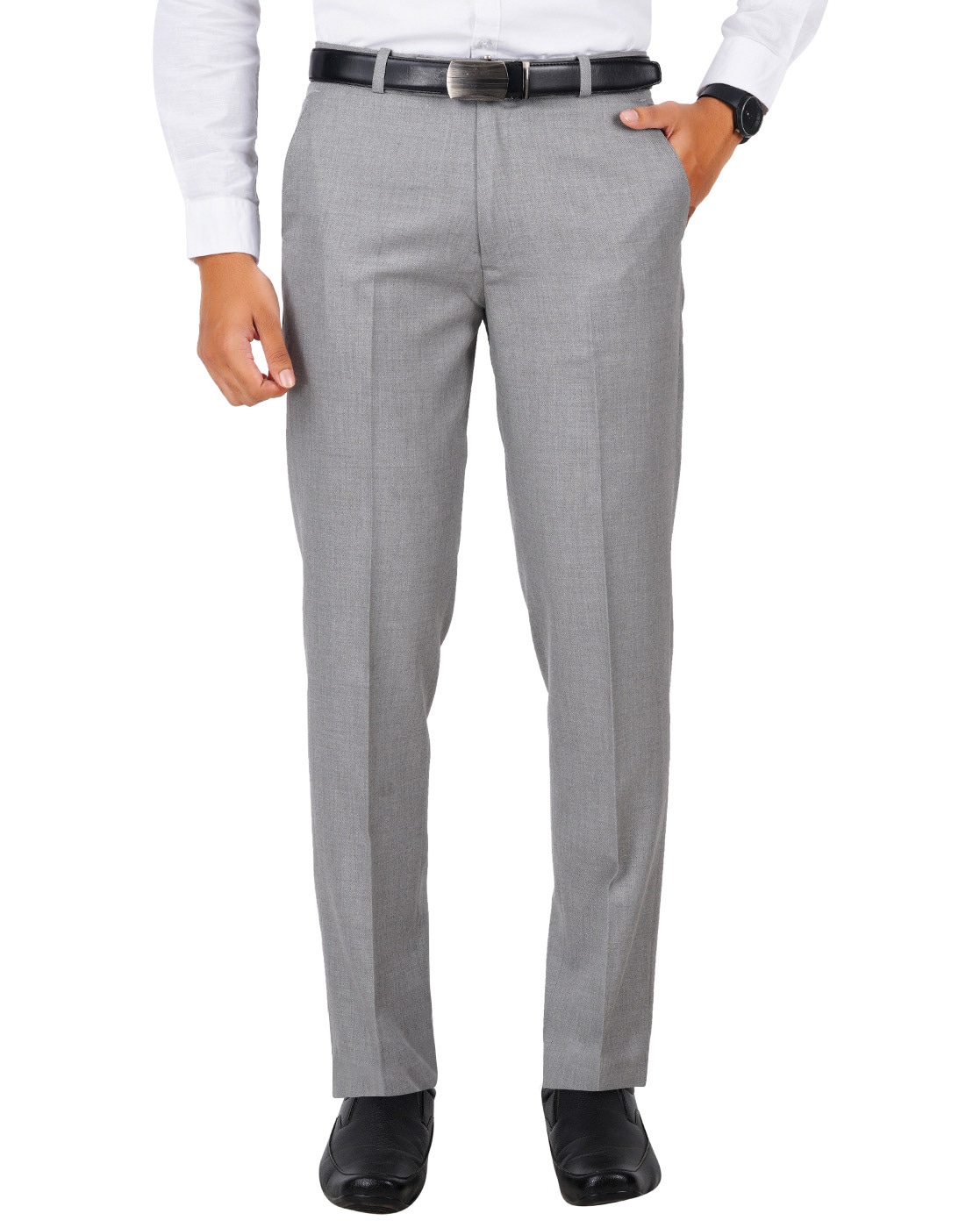 Buy Cream Trousers & Pants for Men by MCHENRY Online | Ajio.com