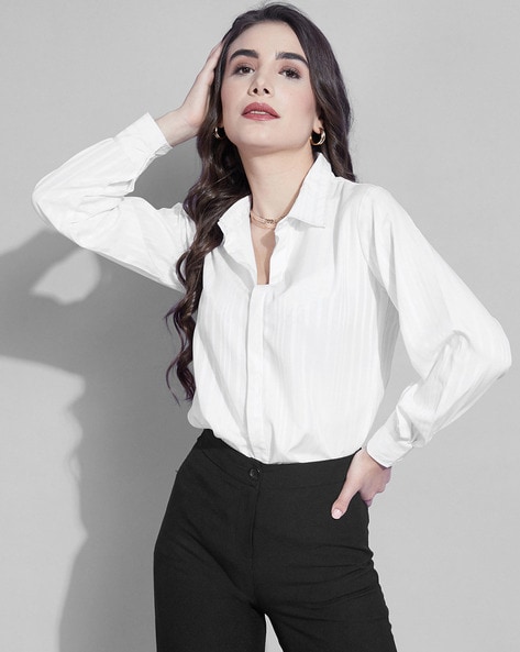 Buy White Tops for Women by SELVIA Online