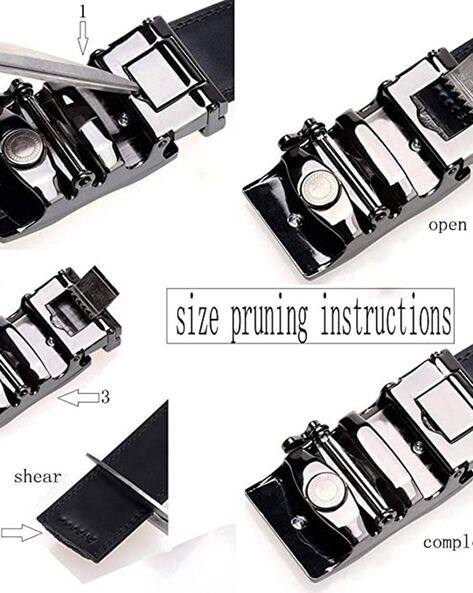 Set of 2 Leather Belts